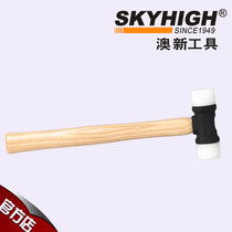 White Wax Wood 12 Edge Type Cast Iron Mounting Hammer
