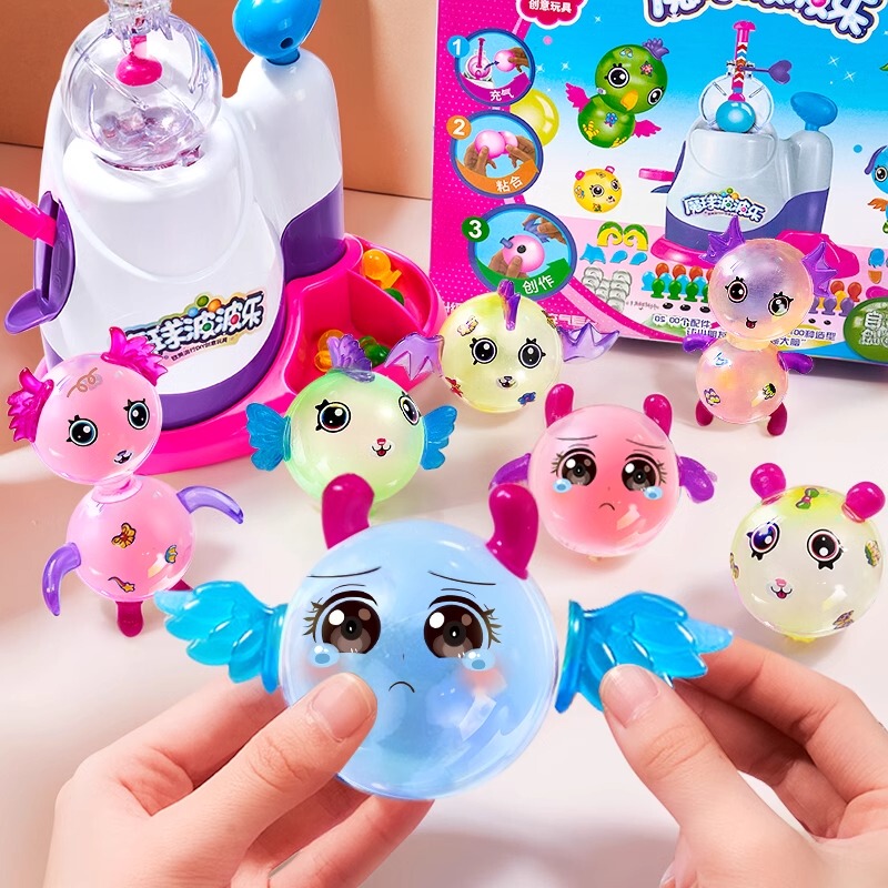 Magic Balloon Sticky Fun Bobo Fun Inflatable Machine Sticky Fun Girl's DIY Handmade Children's Toy Gift for Elementary School Students LAOSHU Squeeze Fun Stress Relief Toy Boy's Gift Box Birthday Gift Magic Balloon Sticky Fun Bobo Fun Inflatable Machine Sticky Fun Girl's DIY Handmade Children's Toy Gift for Elementary School Students LAOSHU Squeeze Fun Stress Relief Toy Boy's Gift Box Birthday Gift