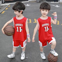 Boys summer clothes suit childrens vest shorts 2 basketball clothes 3 babies 4 Summer 5 Sport 6 years old boy clothes 7