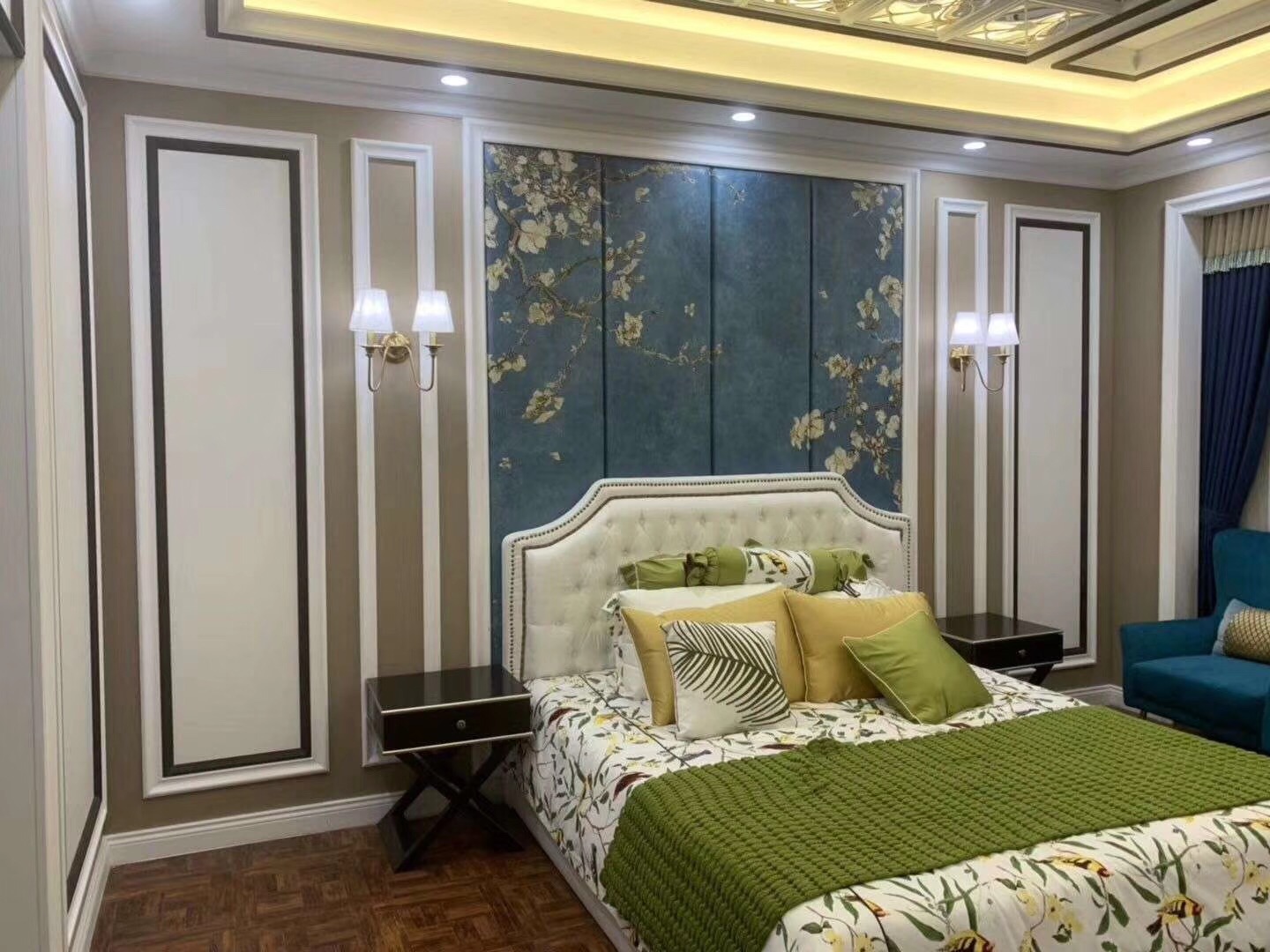 Integrated wall board bamboo fiber manufacturers direct sales wall frame line of all kinds of angular lines