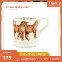 Emma Bridgewater Turmeric Cat Mark Cup Home Glazed Down Color Ceramic Pet Coffee Cup Coffee Cup