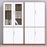 Xinbao Office File Cabinet Железный кожаный шкаф полевой книжный шкаф