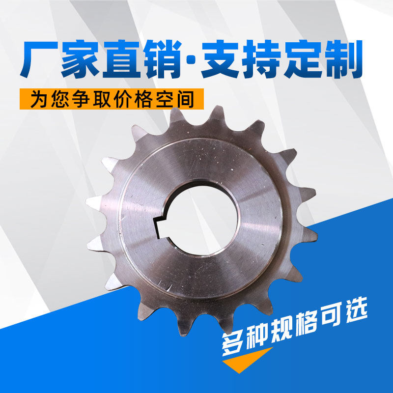 Sprocket precision conveyor single and double row conveyor wheel 304 stainless steel conveyor accessories industrial double pitch accessories