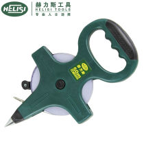 HELISI rack steel tape measure portable steel tape measure for construction site use land measurement ruler wear-resistant measurement