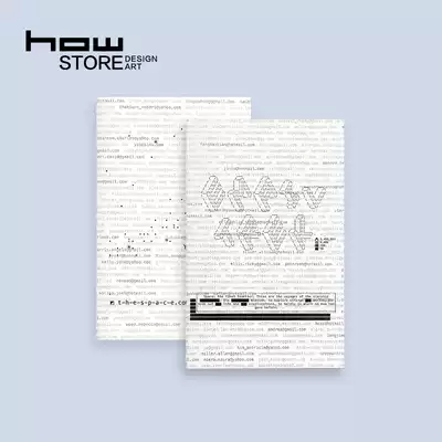 HOWstore Art Museum Xu Wenkai aaajiao Notebook Notepad Creative Stationery