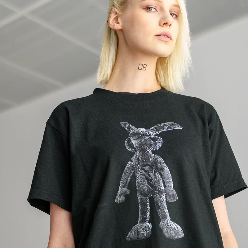 HOWSTORE Hao Art Art Museum Daniel Arsham Future Eclipse Animal Arts and Leisure T -shirt Genuine