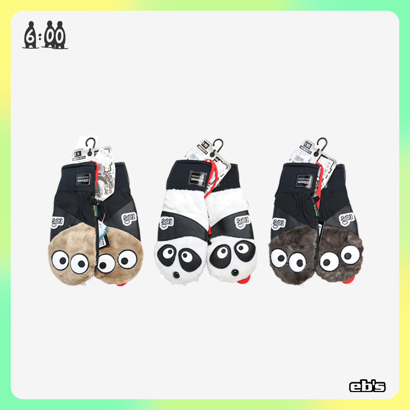 Six-point snow furniture 21-22 new EBS gloves ski gloves to finger waterproof and breathable ski gloves warm