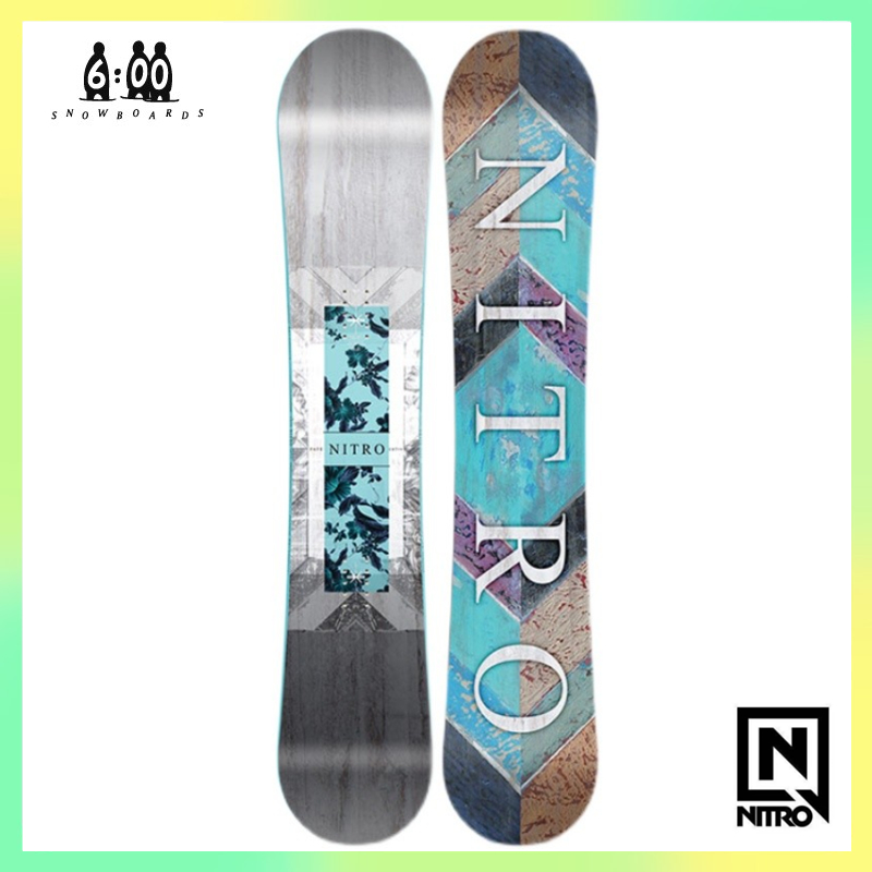 Six - point snow gear 2122 new NITRO snowboard FATE girls all-area snowboard