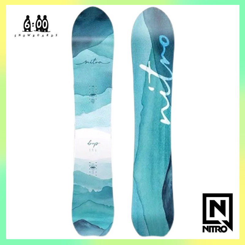 Six points snow furniture 2122 new NITRO girls Veneer Drop Veneer Snowboard Women Slide Board Full Territory Board
