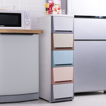 22 28 40cm face wide slit storage cabinet drawer toilet ultra narrow gap plastic bedroom rack