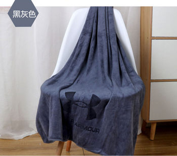 Ua bath towel underarmour pure cotton men's