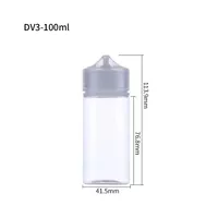 Прозрачный дозатор масла, 100 мл, 10 шт