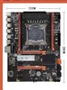 Brand New X99 Motherboard Cpu Set Black Mythical Goku Game Multi-Open Video Rendering E5-2666V3 2696V3