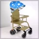 Xe đẩy trẻ em mùa hè ghế mây siêu nhẹ và đơn giản Xe đẩy trẻ em giả mây tre đan thoáng khí - Xe đẩy / Đi bộ