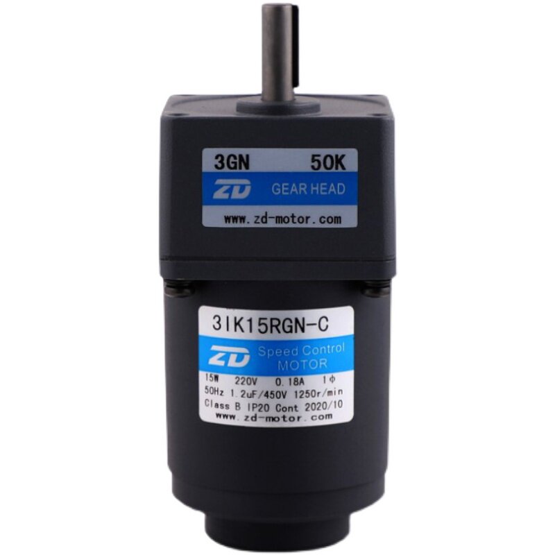 CUHK 3IK15GN-C-3GN15K gear decelerated motor positive reversal AC single-phase three-phase reduction motor