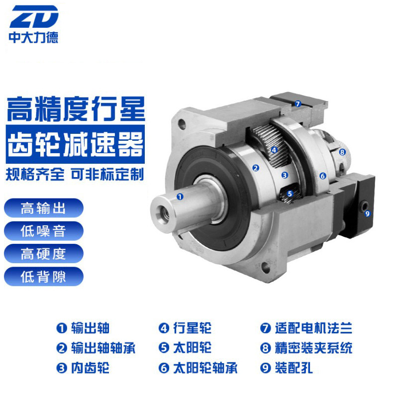 High Precision Planetary Reducer 060090115142 In The ZD 060090115142 180ZB10K 20K Series