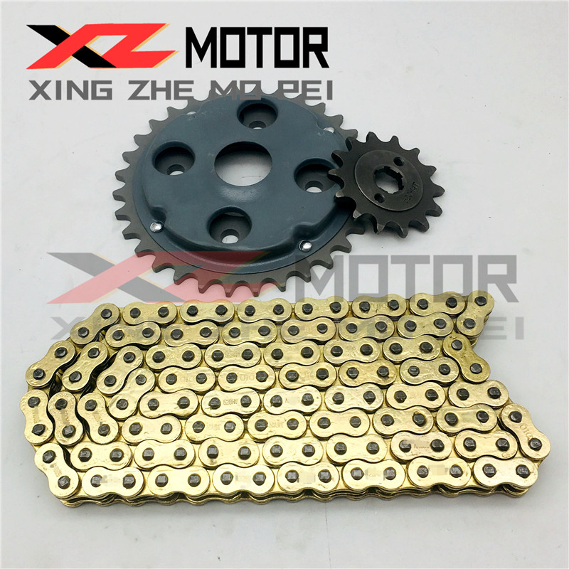 Applicable to Honda CA250 Great Eagle King Storm Prince Big Gear Small Sprocket Big Gear Chain Disc Chain Chain