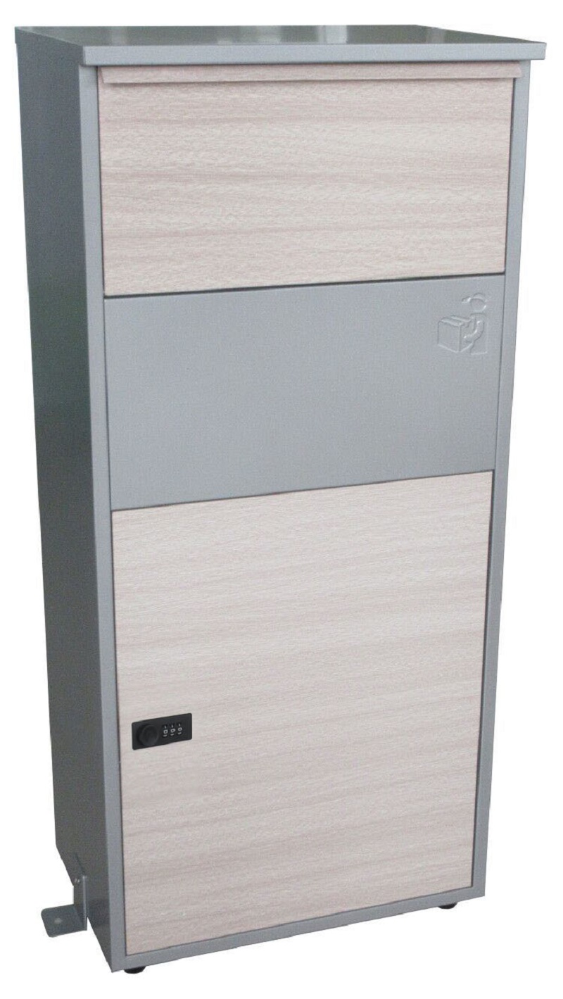 European-style villa household multiple delivery iron outdoor parcel box tipping bucket rain-proof household villa parcel box