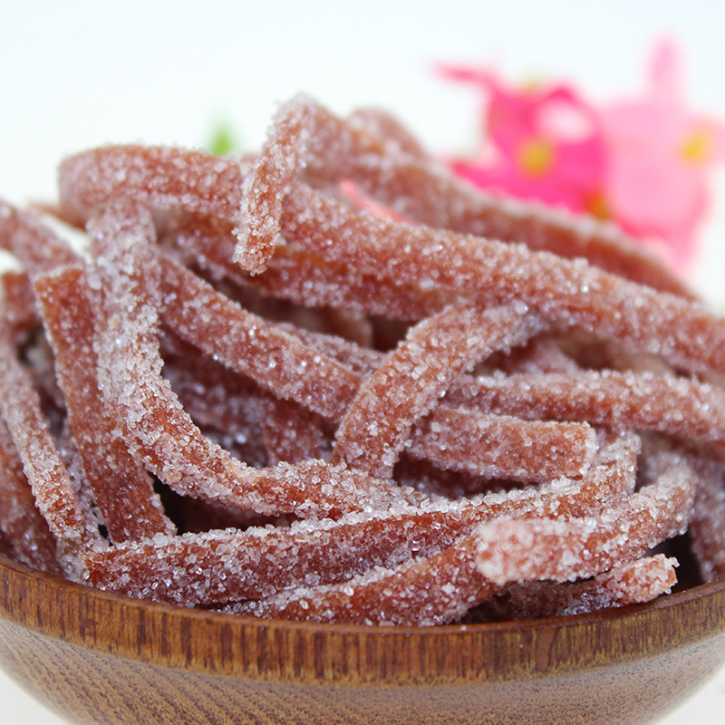 Rock sugar snowflake strips, snacks for pregnant women, hawthorn strips, leisure candied fruit, special cold fruit 500g, one piece