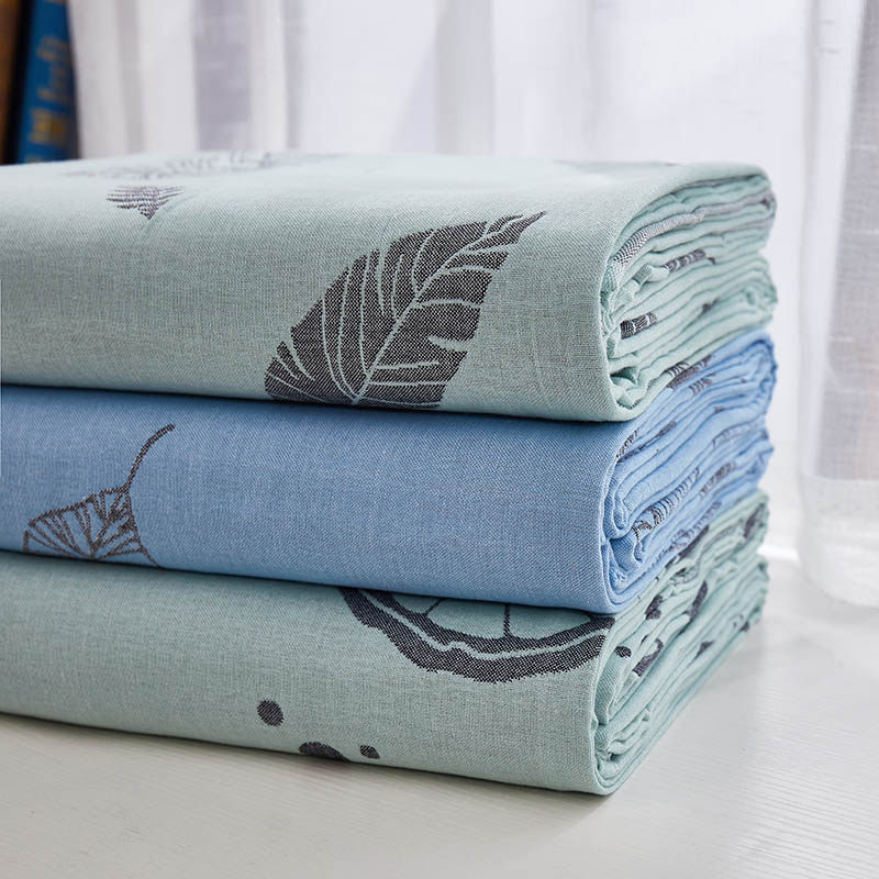 BAQ wool towels by pure cotton single double layer of gauze sheet full cotton cover blanket Summer summer cool by sofa thin blanket