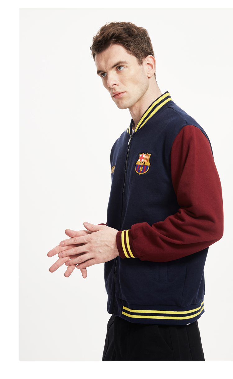 Barça Official Fashion Unisex Baseball Jackets