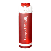 The official merchandise of the Liverpool Club) Classic Money Tritan Red Sports Water Cup Straw Cup Portable