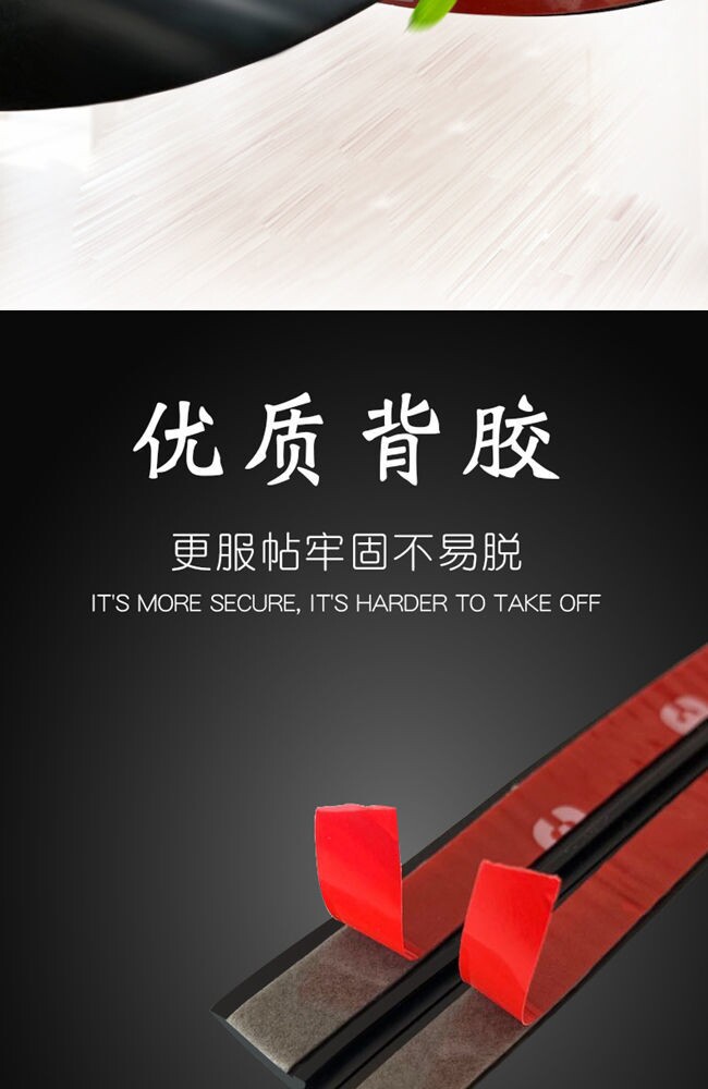 Car Windshield Seal Strip, Car Window Sunroof Rear Door Rubber Strip, Roof Gap Waterproof and Dustproof T-Shaped Strip