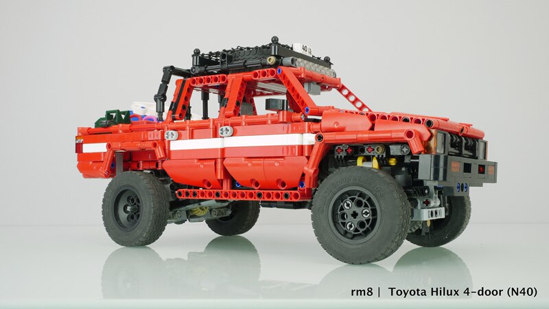 Lego Off-Road Vehicle Moc-29256 Toyota Hilux4 ╳ 4 Pickup Trucks Hilux Pdf Drawings