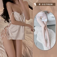 Белая пижама, штаны, колготки