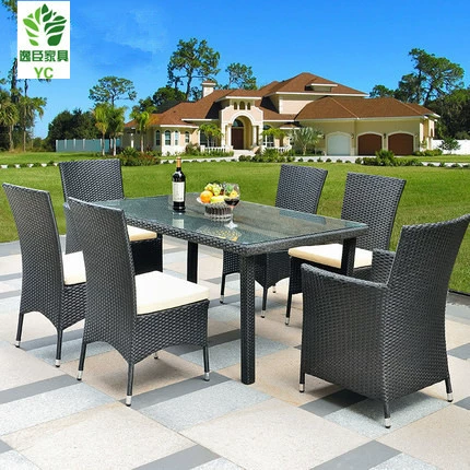 Ba mảnh Wicker Ghế Ban công Bộ bàn ghế Năm mảnh Nội thất phòng khách Giải trí Bàn ghế ngoài trời Vườn trà Bàn ghế kết hợp - Nội thất khách sạn