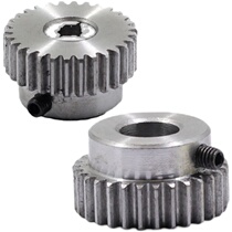 Industrial metal small gear rod mechanical transmission belt convex motor gear accessories are customized