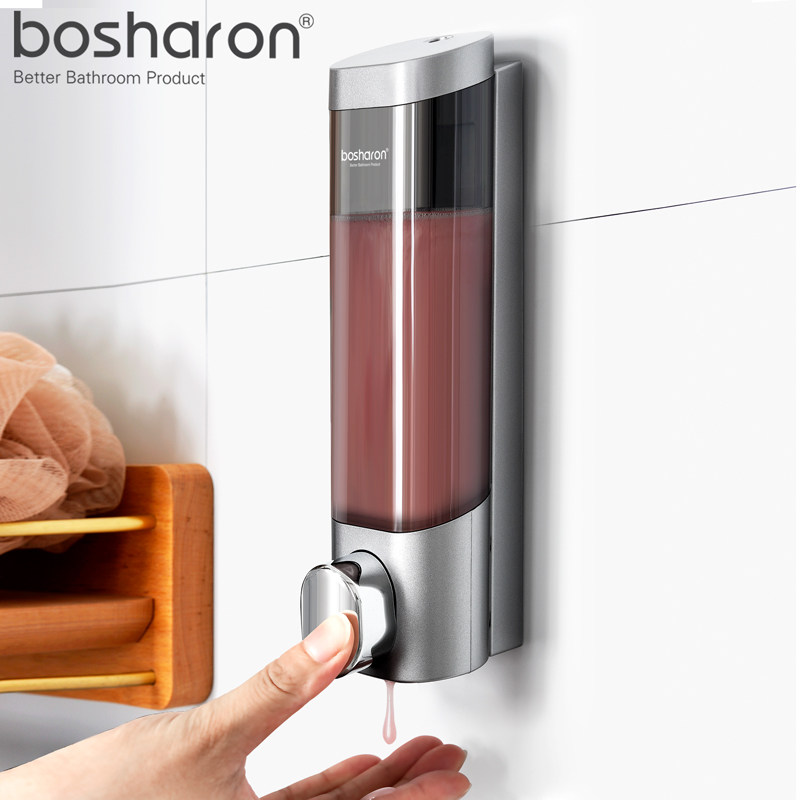 Soap Alcohol Hand Wash Liquid Wall-mounted Wall Cleaner Precision Press Bottle Split Air Bottle Light Lavish Press Taker Kitchen Case Hanging-Taobao