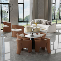 Sales Office Negotiation Sofa Portfolio Brief Modern Hotel Lobby Reception Cassette Beauty Salon guests table and chairs Custom