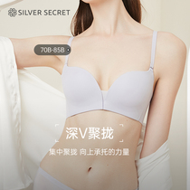 SilverSecret Meritocracy Classic No-Scratched Underwear Summer Thin without steel ring Poly-Woo Bra Beauty Back to receive Breast Milk