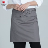 真耀 Фартук шеф -повара, ресторан ресторана в отеле, официант мужчина и женский фартук, адаптированный короткий фартук дома