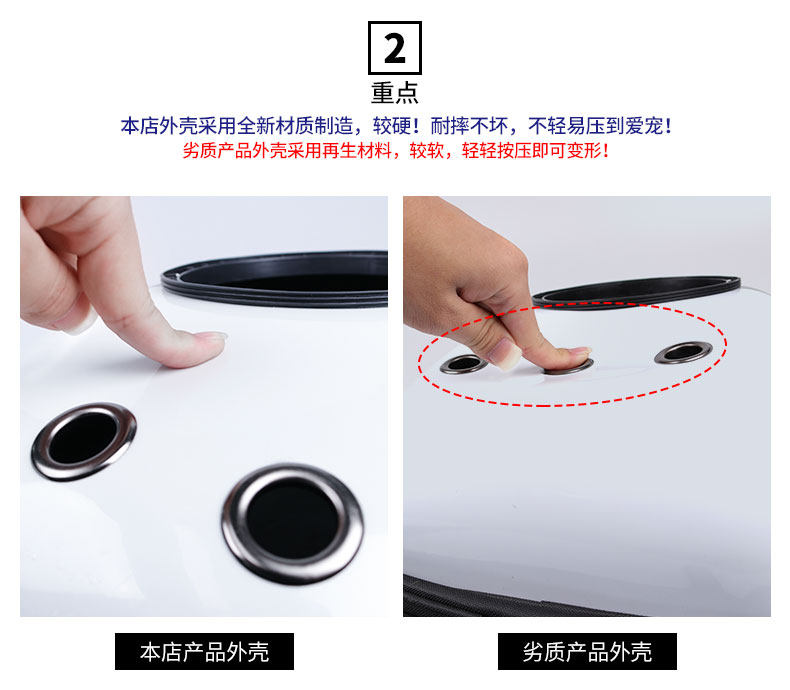 万宠乐 宠物外出 太空舱双肩背 图5