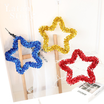 Christmas decorative pendant Creative Color Five-Star Lahua Pendulum Ins Household Atmospheric Tree Pendulum Jewelry