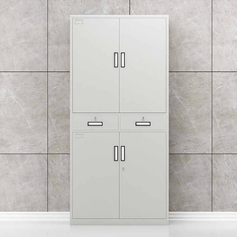 Zhen Distant Middle Two Bucket Filing Cabinet Nanjing Office Cabinet Storage Cabinet Information Cabinet With Lock File Cabinet Thickened Iron Sheet Cabinet