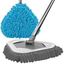 Wipe ground foot line theorizer skyscraper universal to wipe up the large sweep height triangular dust removal wipe ceiling cleaning