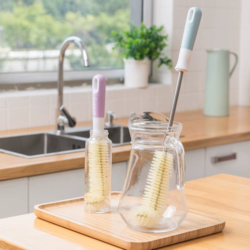 Чашка щетки без мертвого угла чистя длинную ручку маленькую щетку, промывая стену машину специальную артефактную чашку для водяной чашки щетки 涮 涮 涮 涮 涮