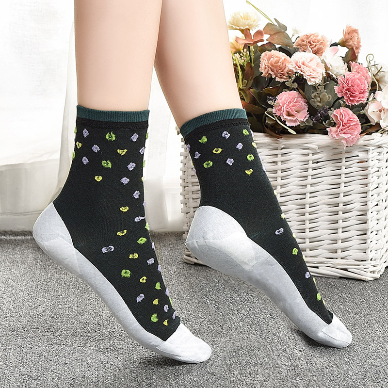 Elegant and Comfortable Full-Foot Anti-Crack Thick Cotton Socks for Dry and Cracked Heels, Covering Toes and Full Soles, Moisturizing and Hydrating Elegant and Comfortable Full-Foot Anti-Crack Thick Cotton Socks for Dry and Cracked Heels, Covering Toes and Full Soles, Moisturizing and Hydrating