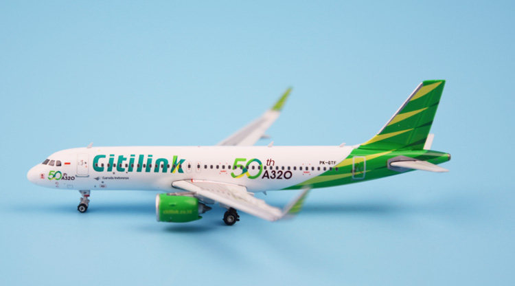Phoenix 11427 Citilink A320neo PK-GTF 50th 1:400