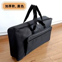 Черная утолщенная мешка на полке