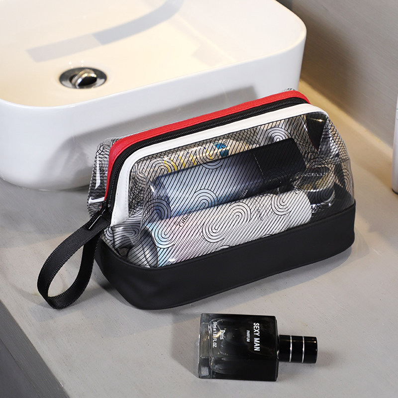 Travel Wash Toiletries Men Business Trips Portable Advanced Cosmetic Toiletries Items Containing MAKEUP BAG Big Capacity