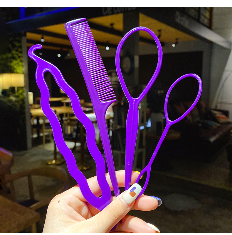 Coil Hair Tools Children's Hair Extension Needles Braided Hair Artifact Baby Braids Hair Accessories display picture 4