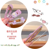 Сиреневая детская заколка для волос, челка, шпильки для волос, заколка-крабик, аксессуар для волос, 2025 года