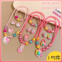 48#Комбинация ожерелья 15 штук