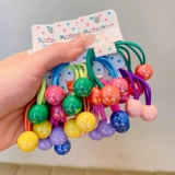 Детская резинка для волос, детский безвредный хвостик, эластичный аксессуар для волос, не повреждает волосы