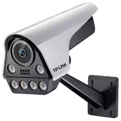 TP-LINK pu lian TL-IPC556FP outdoor 5 million ultra-clear full color intelligent monitoring cylindrical camera set poe power supply infrared night vision anti-theft cable lu lu