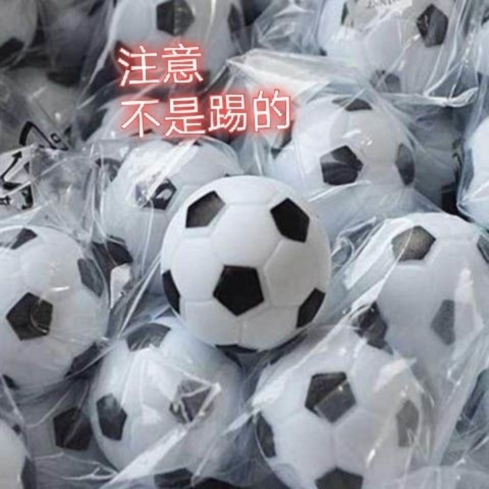 テーブルサッカープラスチック小さなサッカー/小さなボール/特殊ボール/アクセサリーサッカー白黒サッカーおもちゃサッカーテーブル
